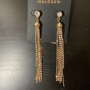 New Halogen Gold Earings